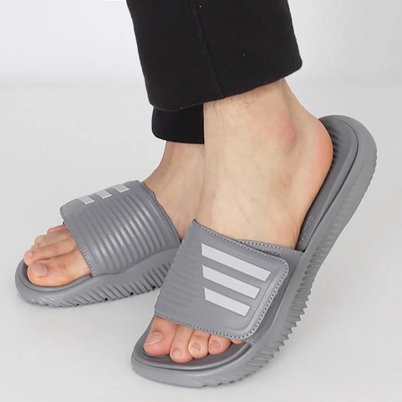 [Chính Hãng] Dép Adidas Adilette Alpha Bounce - Xám Full 2.0 - Code: GY9419