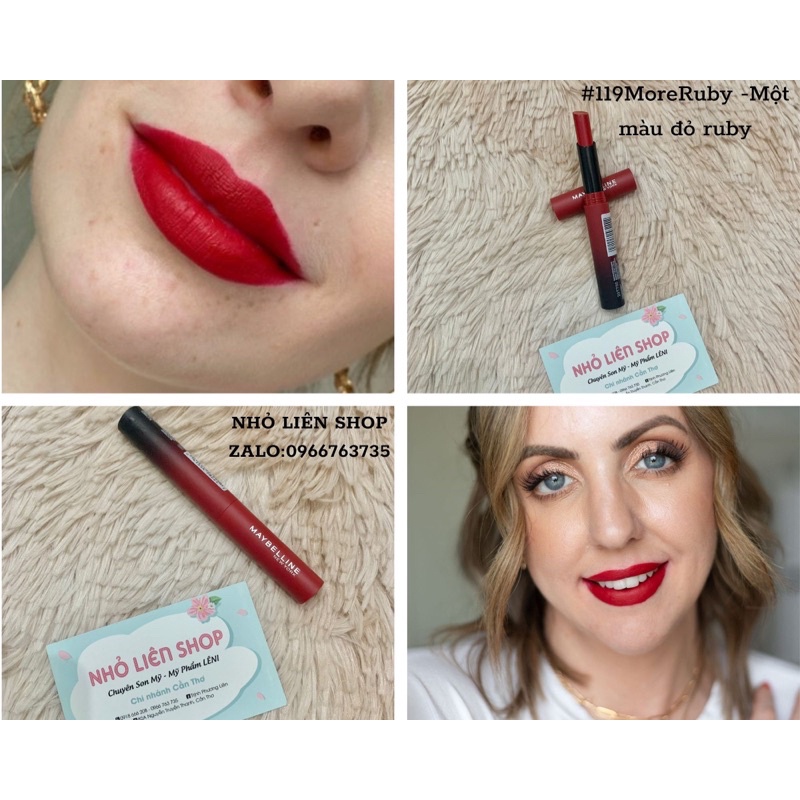 {USA] Son Maybelline Color Sensational Ultimatte Slim Lipsticks