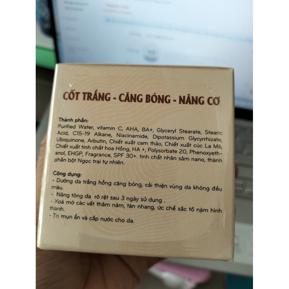 Kem Dưỡng Da Ban Ngày Nikos Thanh Nhi Căng Bóng Nâng Cơ