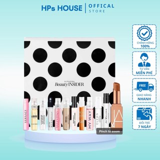 Set quà tặng Sephora - Nước hoa mini + Son Nars màu Laguna