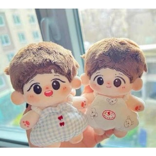 Cặp búp bê đậu đỏ 10cm