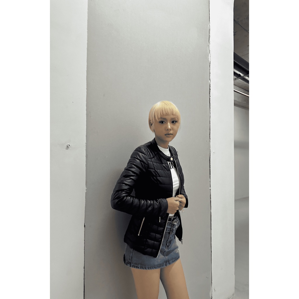 Áo Phao G.U.E.S.S Form Ôm Mùa thu đông Size XS 45/50KG APGUESS