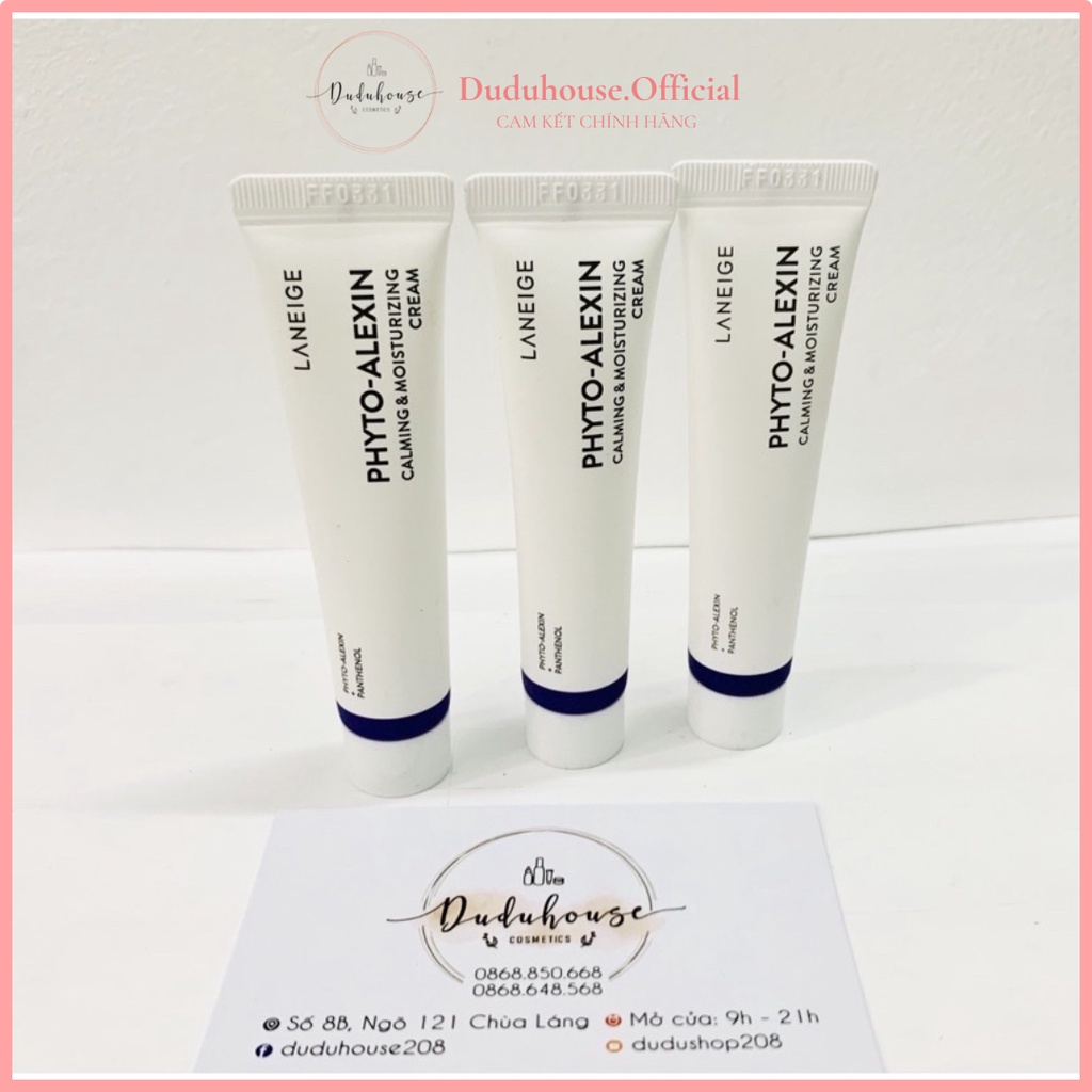 Kem dưỡng phục hồi da Laneige Phyto-Alexin Calming & Moisturizing Cream ( MINISIZE 10ml)