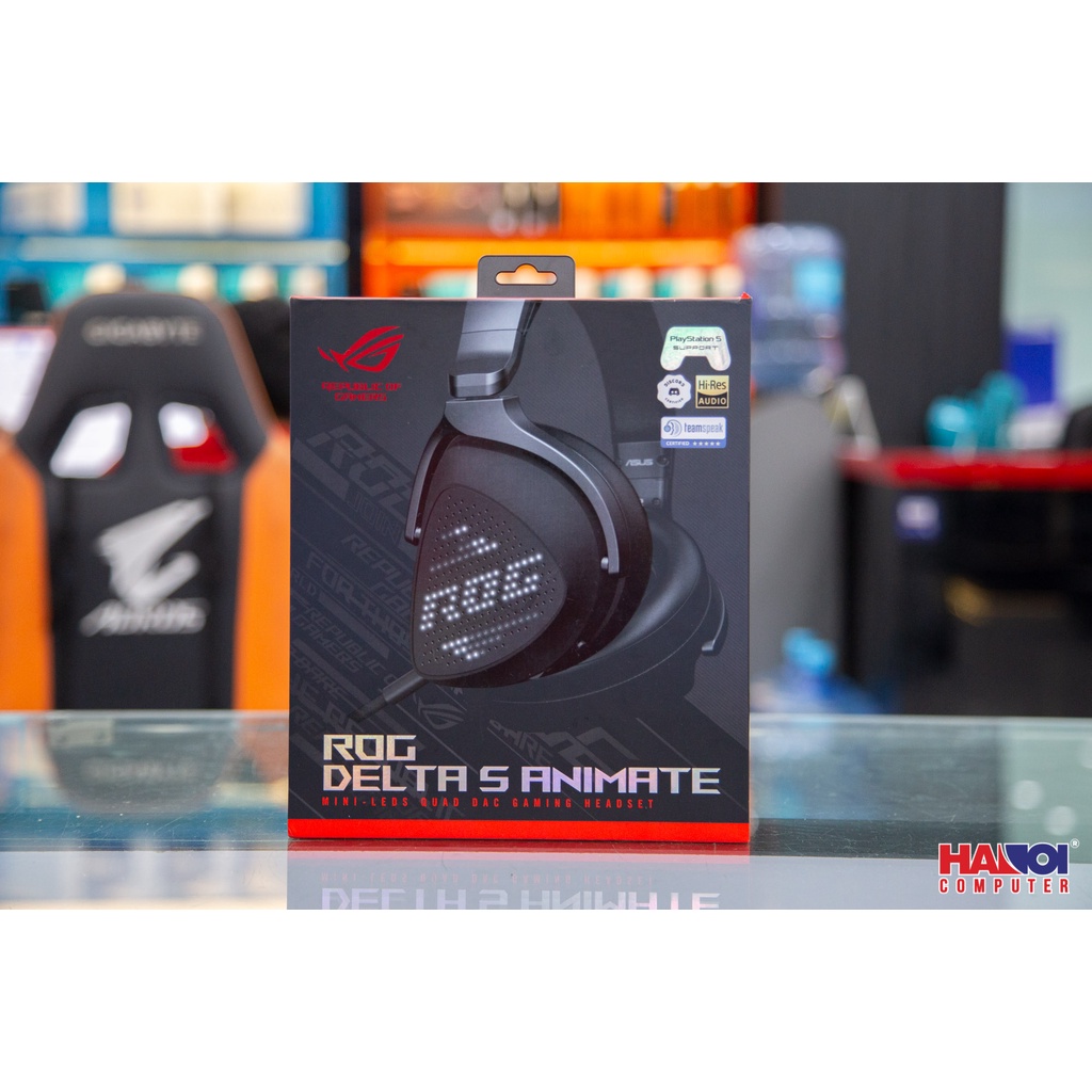 Tai nghe ASUS ROG DELTA S ANIMATE - Hiệu ứng led độc đáo