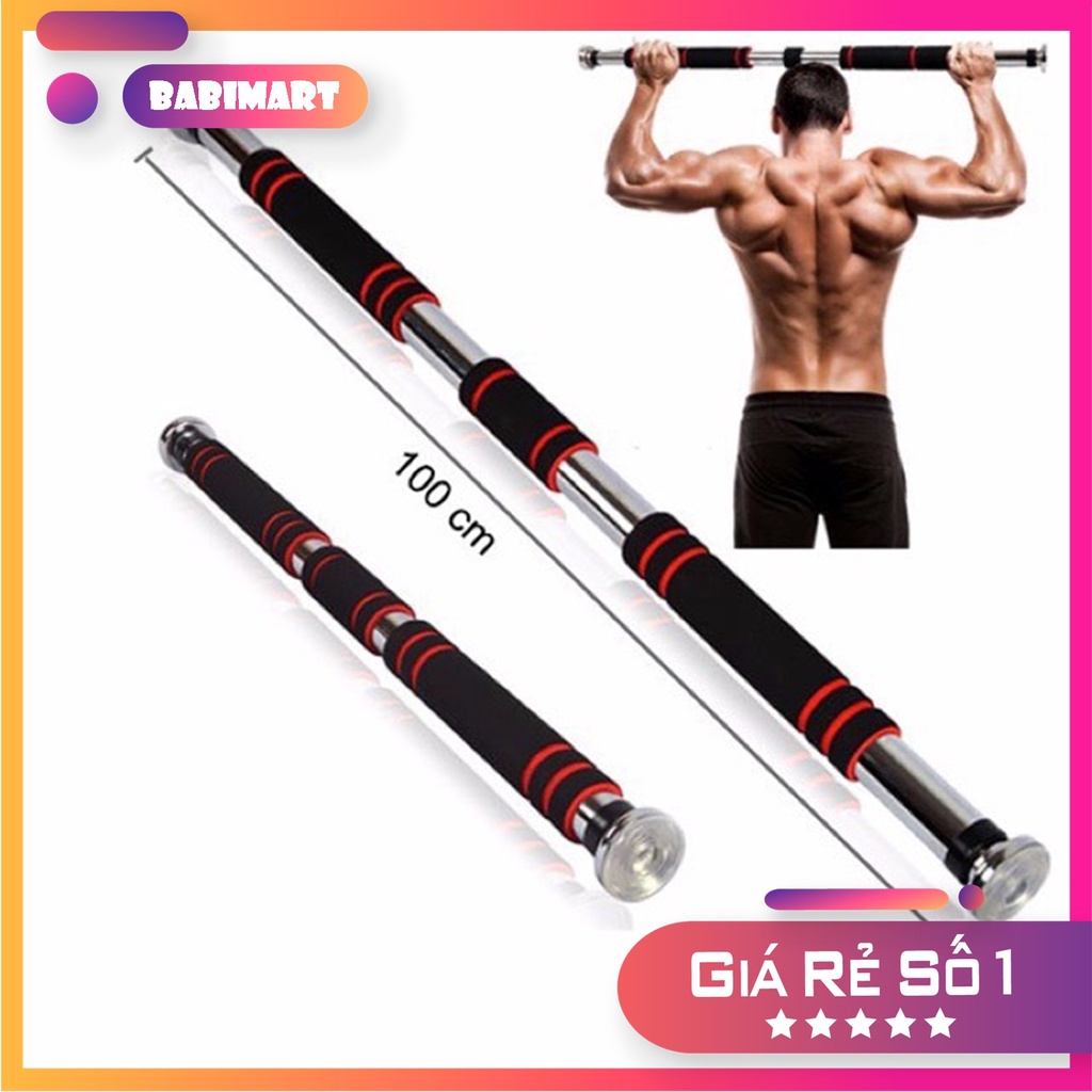 Xà đơn gắn cửa 60-100 cm