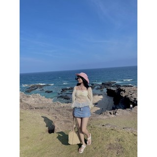 Ichie.studios | lily top - áo voan lưới cúp ngực