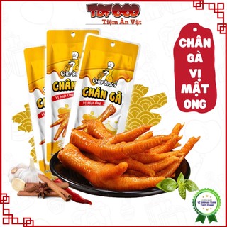 Set 10 cái chân gà vị mật ong chef biggy ủ vị việt nam thơm ngon đặc biệt chân gà tdfood đồ ăn vặt đạt tiêu chuẩn atvstp
