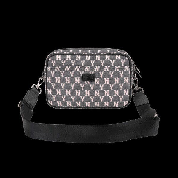 *CHÍNH HÃNG* Túi Đeo Chéo Thời Trang MONOGRAM màu BLACK PINK - Code: 32BGDC011-50L