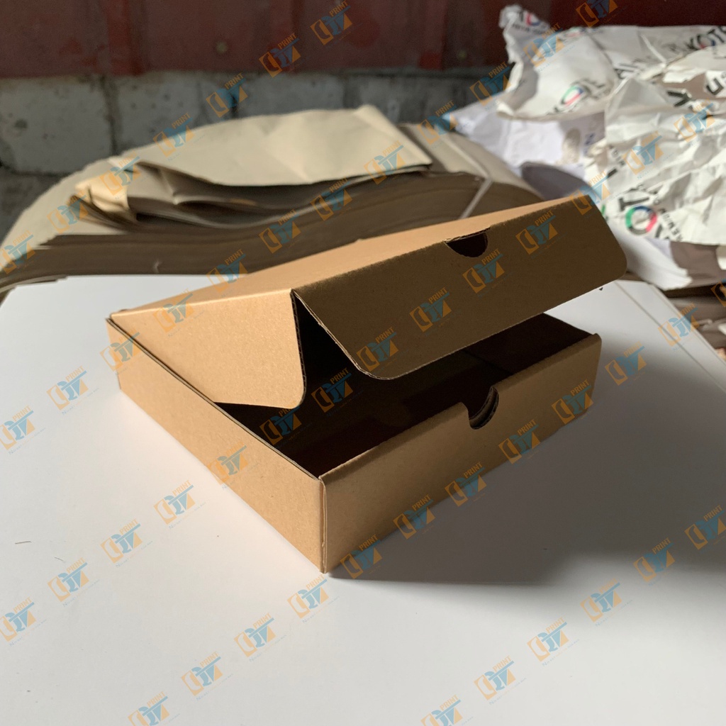 Hộp pizza size mini 16x16x4cm - Bao Bì QT