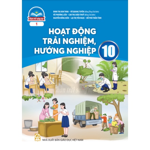 Sách - Hoạt động trải nghiệm, hướng nghiệp Lớp 10 Bản 1 - Chân trời kèm 5 bút bi mực xanh