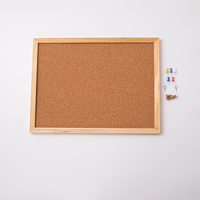 Bảng ghim gỗ bần, treo ảnh, giấy nhớ, postcard trang trí