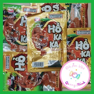  5 gói Snack thịt Hổ KaKa đồ ăn vặt tuổi thơ,đồ ăn vặt cổng trường hương vị đậm đà thơm ngon hấp dẫn  gói 20g  