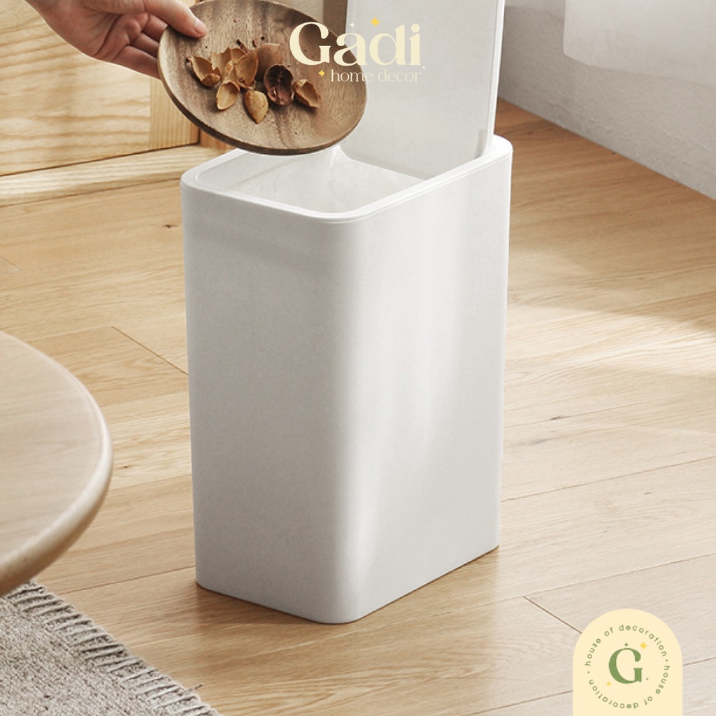 Thùng Đựng Rác Cao Cấp 1 Chạm Gadi Home – Thùng Rác Trang Trí Trong Nhà | TOWERBIN
