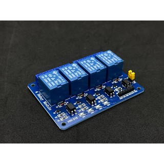Module Relay 4 Kênh 12V 10A Âm Kích