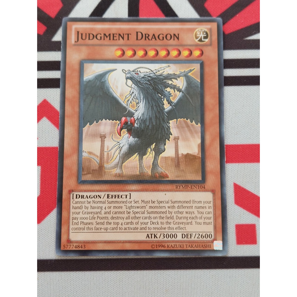 Thẻ Bài Mint90 Yugioh Monster Judgment Dragon - RYMP-EN104 - Common