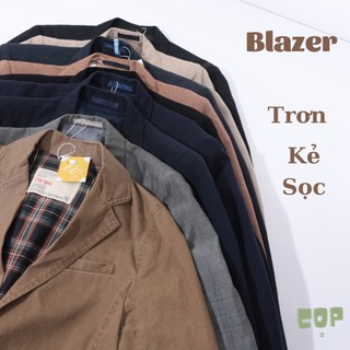 [𝐅𝐑𝐄𝐄 𝐒𝐇𝐈𝐏] [Lựa mẫu] Áo Vest / Blazer Trơn/ Kẻ sọc nhẹ style vintage, công sở Nhật,Hàn - secondhand (2hand)-CỌP.vintage