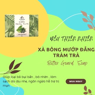 xà bông mướp đắng tràm trà