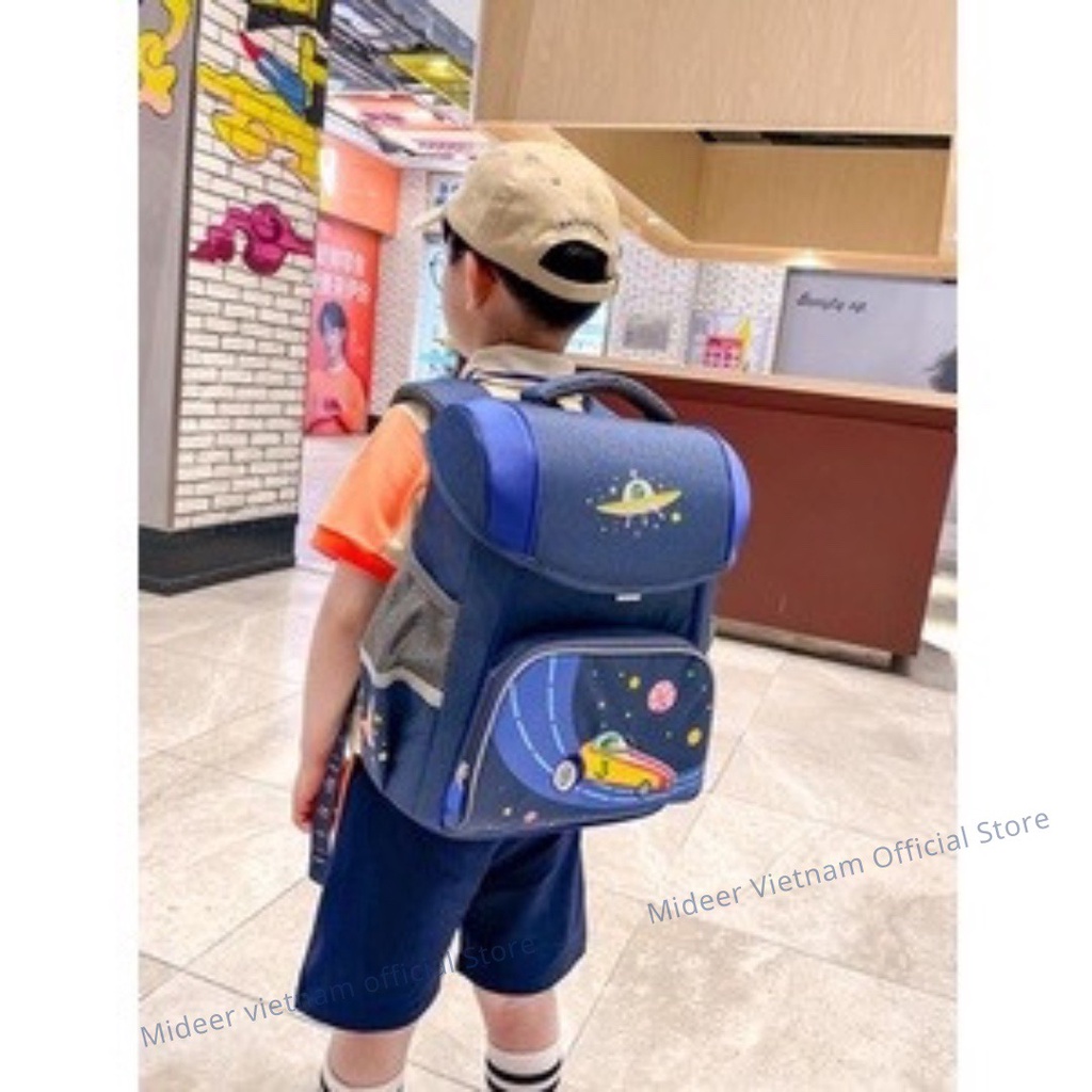 Balo Cặp Chống Gù cho bé tiểu học cấp 1 Mideer Spinecare,siêu nhẹ đi học cho bé trai và bé gái