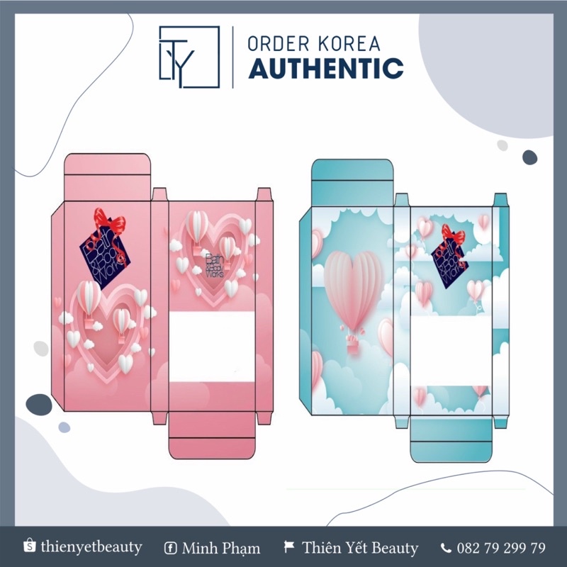 Hộp đựng set 5 chai body mist Bath Body Works