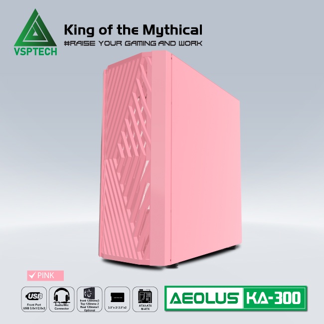 Vỏ Case VSP KA300 PINK