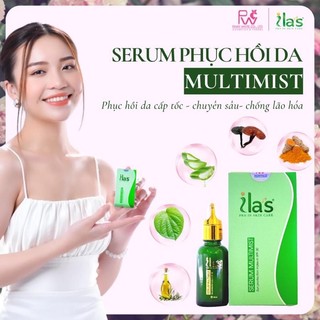Serum Multimist Ilas Dưỡng Trắng Phục Hồi Chống Lão Hóa Da _Serum Ilas ,30ml