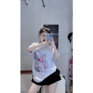 Áo phông em bé đội mũ 5D TH6