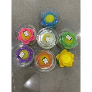 Nến hoa sen nhỏ - nến hoa sen thờ phật - nến bông sen trang trí cao cấp thegioinendanang