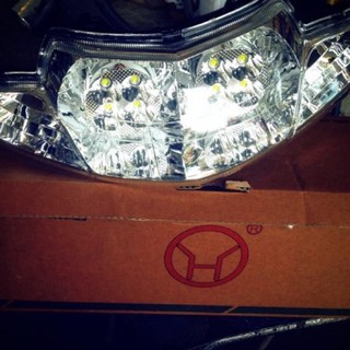 Pha đèn wave led Honda , cụm pha led , đầu đèn wave led
