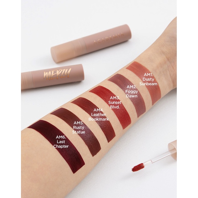 Son Kem Lì Mịn Merzy Academia Mellow Tint 4g