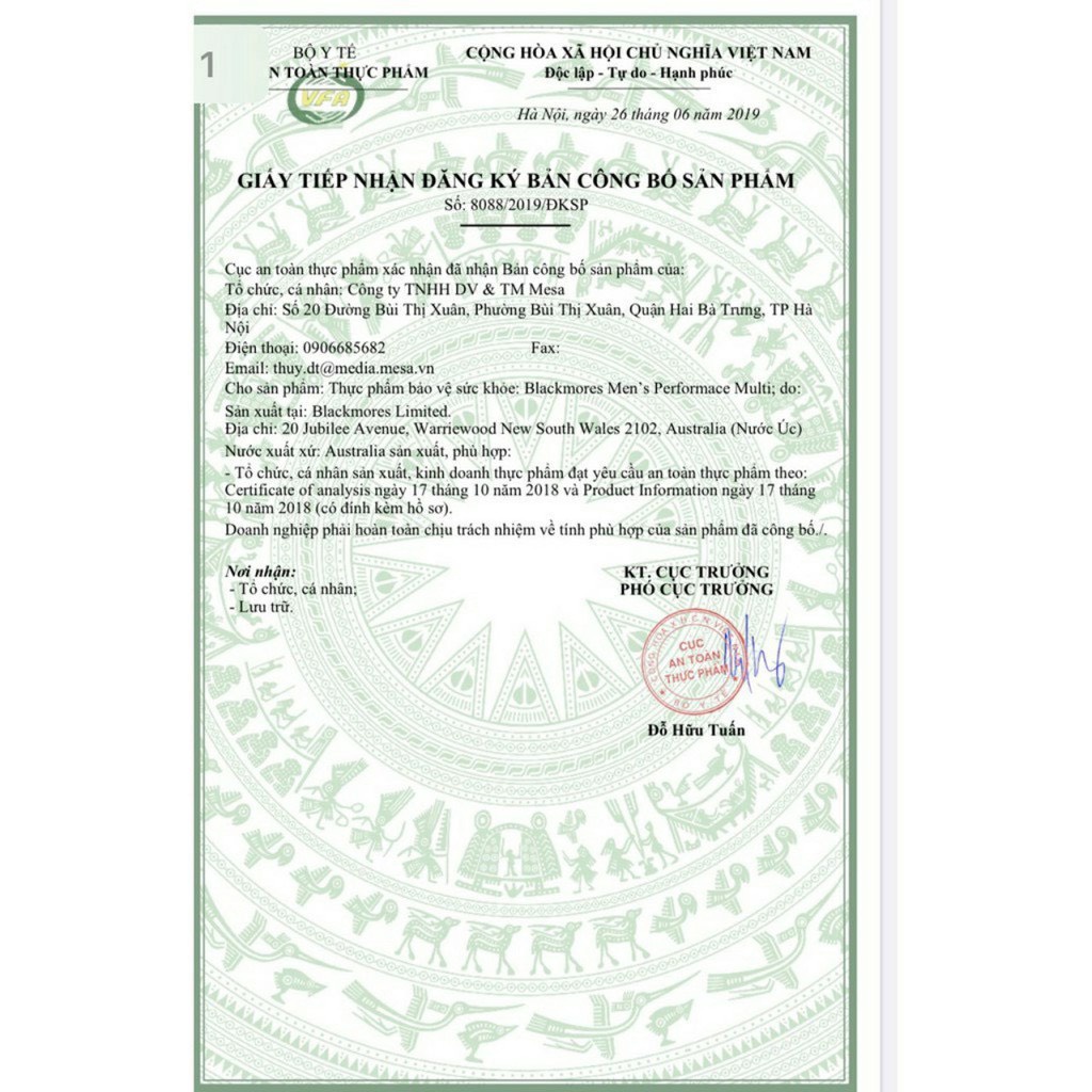 Vitamin tổng hợp dành cho nam và nữ - Blackmores Multivitamin For Men, For Women