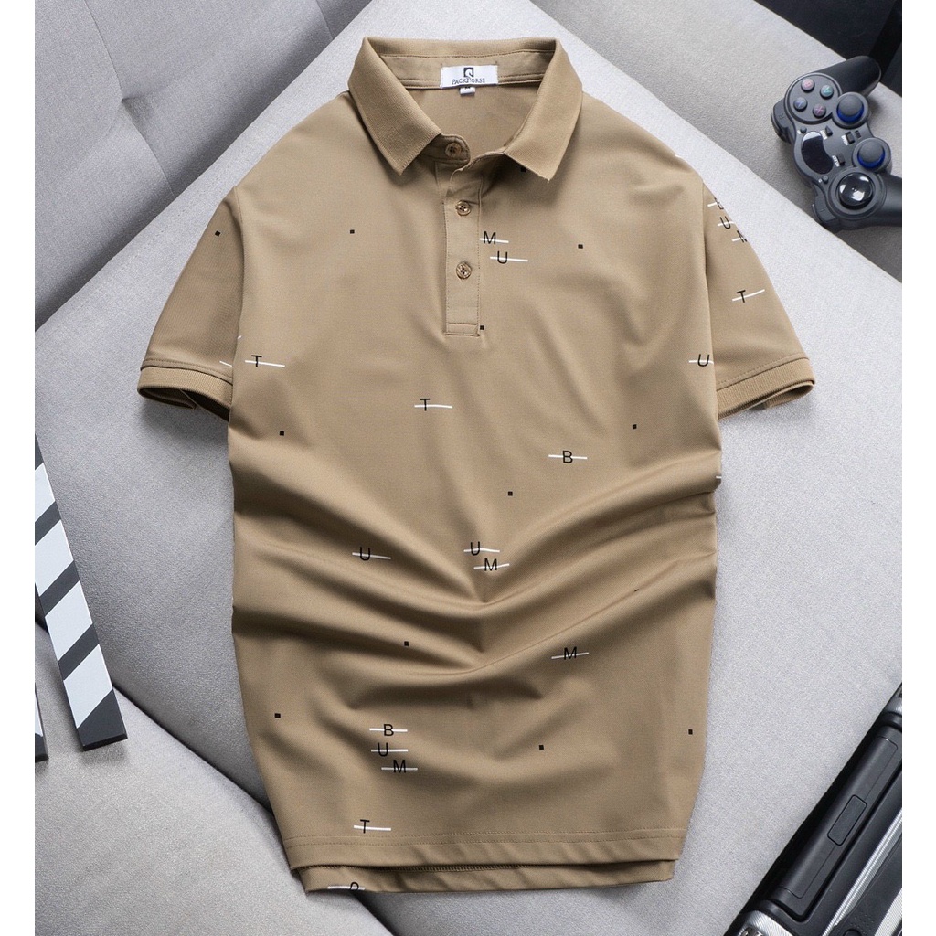 Áo thun POLO nam chấm bi cá sấu họa tiết có cổ bẻ TRẺ TRUNG big size 3xl Nexx&Dee-PL29