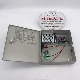 [BH 06T] Bộ nguồn 12V tích hợp UPS [lưu điện] cho camera giám sát, access control modem wifi, khóa từ,...