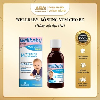 Wellbaby, wellkid bổ sung vitamin