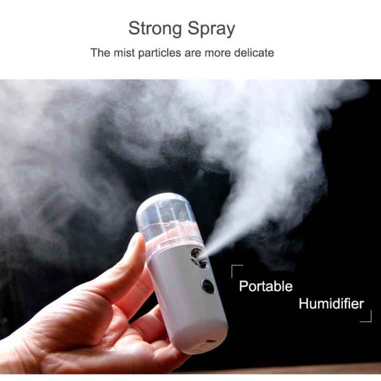 Máy Phun Sương Xịt Khoáng Nano Tích Điện Cầm Tay Bằng Nhựa #307 - Lifeup