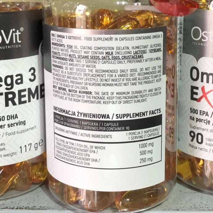 Ostrovit Omega3 Extreme Dầu Cá Fish Oil-