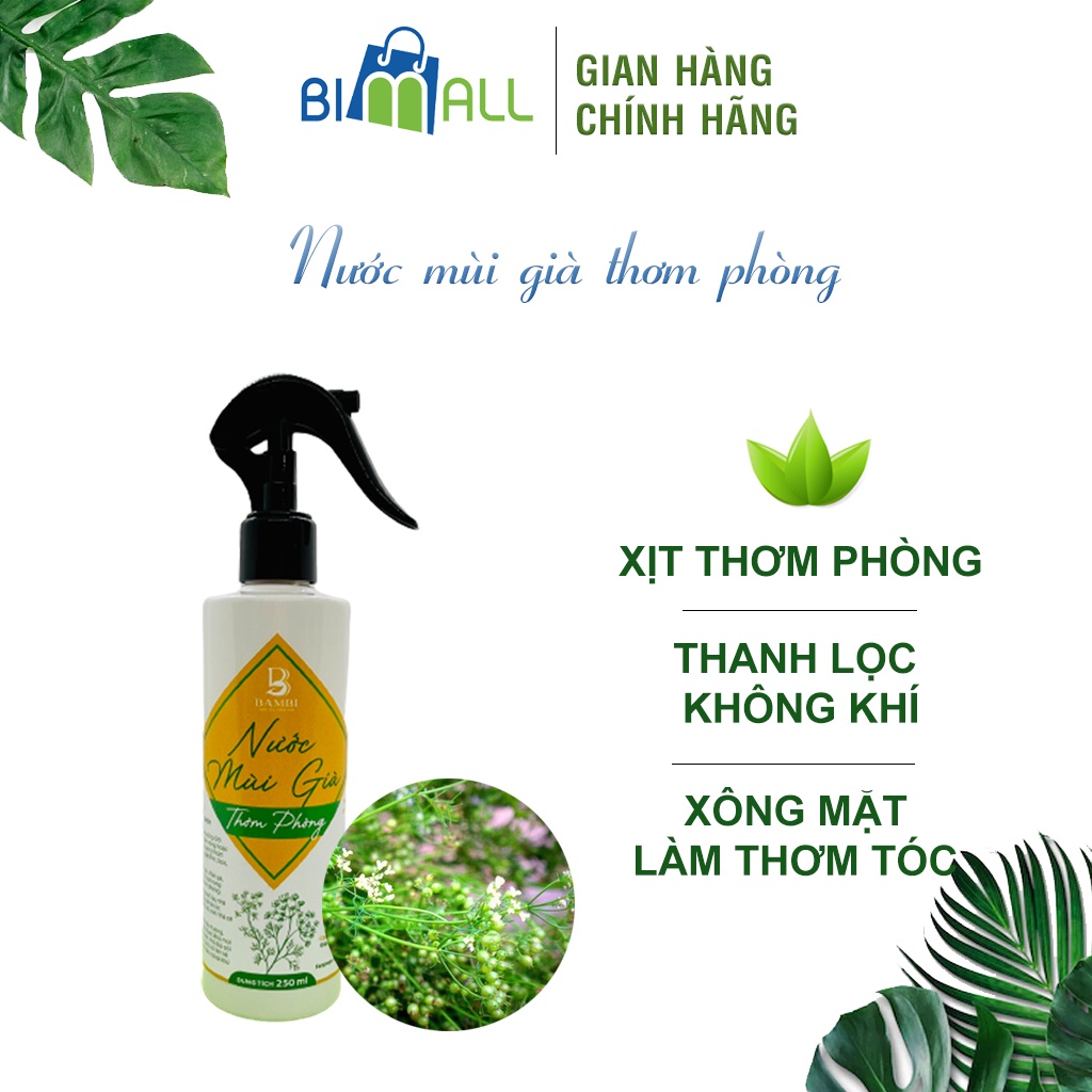 Nước xịt mùi già thơm phòng khử khuẩn Bimall
