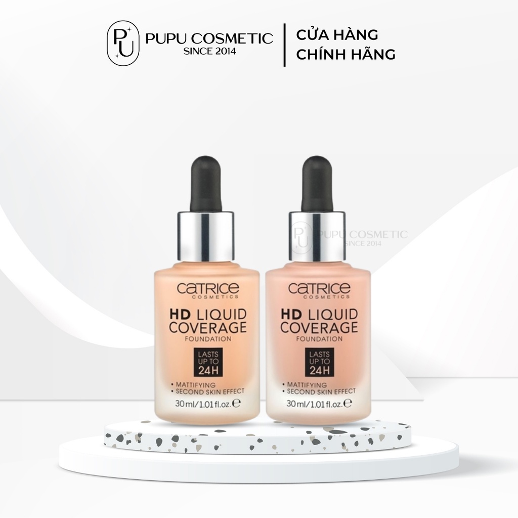 KEM NỀN CATRICE HD LIQUID COVERAGE FOUNDATION