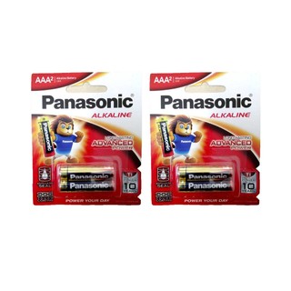 Pin AAA Panasonic alkaline Combo 2 vỉ