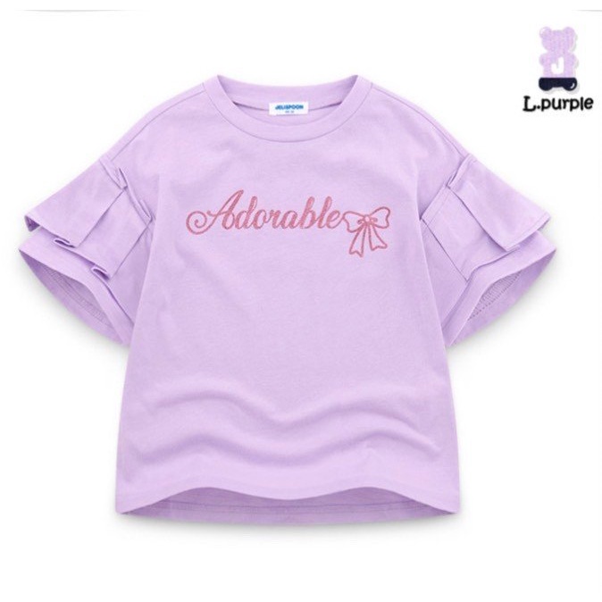 Áo cotton tay bèo Adorable bé gái Jelis. HA4556