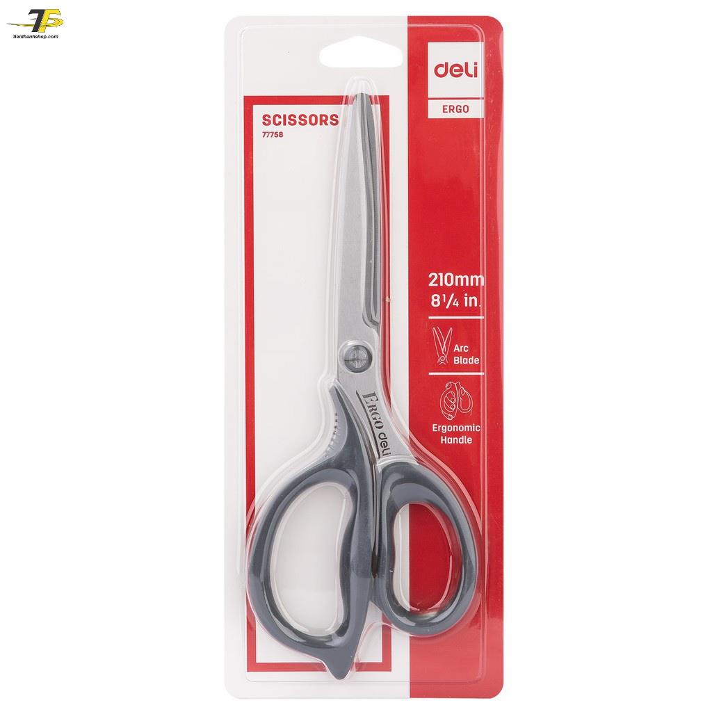 Kéo văn phòng 210mm Deli E77758