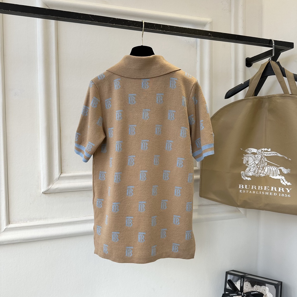 Set váy áo thời trang cao cấp Burberry BBR thiết kế thanh lịch, sang trọng