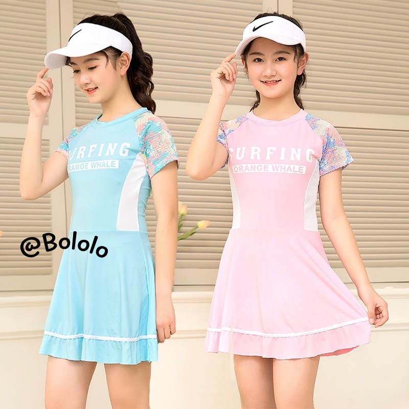 Bololo Đồ Bơi Một Mảnh Kiểu Công Chúa Dễ Thương Xinh Xắn Cho Bé Gái