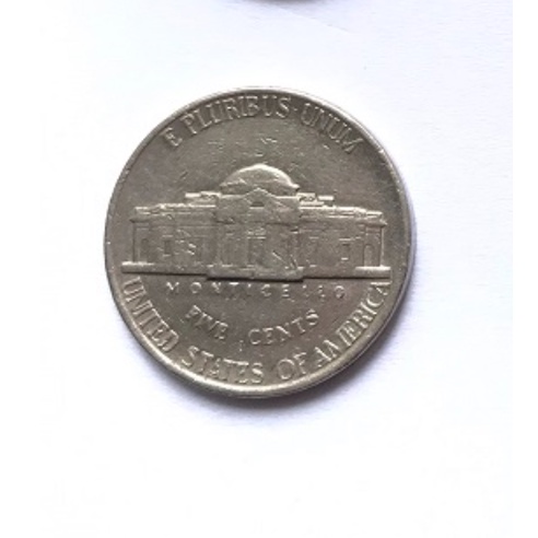 Đồng Xu 5 cent (Nickel) Đô la Mỹ Thật 100%