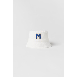 Mũ nón bucket trắng chữ Zara_hàng authentic