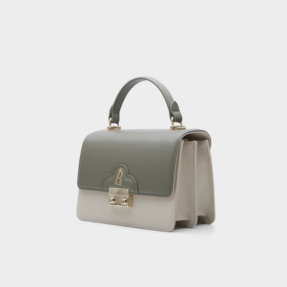 Túi xách phối màu đeo chéo nữ thời trang BLANDA chất liệu da tổng hợp 9TNPUP35