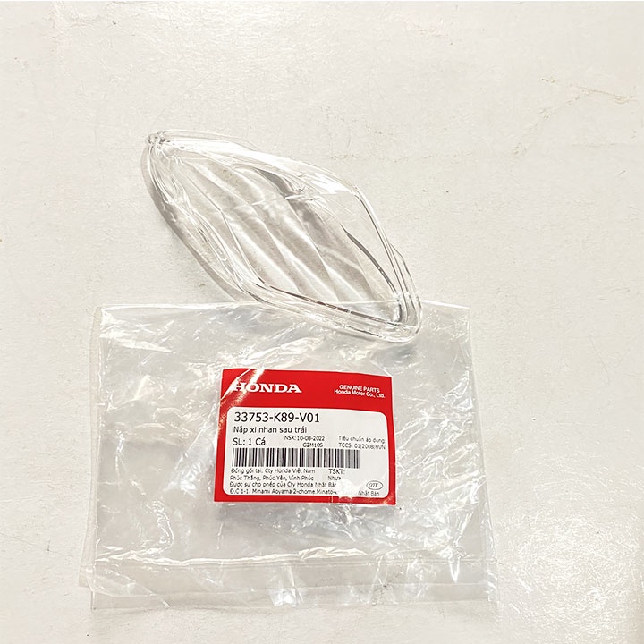 Nắp đèn xi nhan sau Wave A, S, RS 110 chính hãng Honda nhựa trong