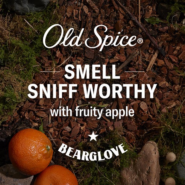 Xịt Khử Mùi Old Spice Bearglove Aluminum Free Body Spray Fresh Scent Of Fruity Apple 144Gr