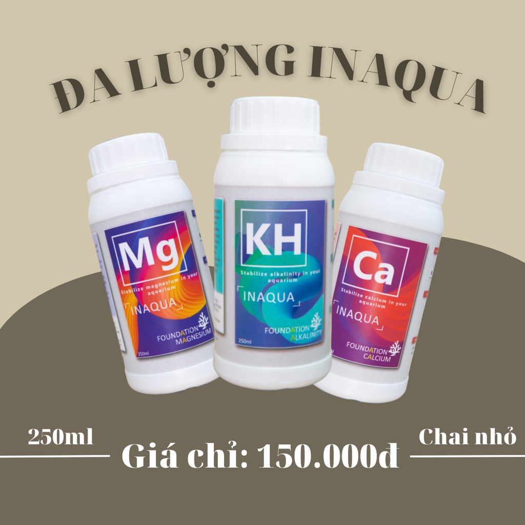 Đa lượng inAqua  - Combo 3 chai 250ml giá ưu đãi