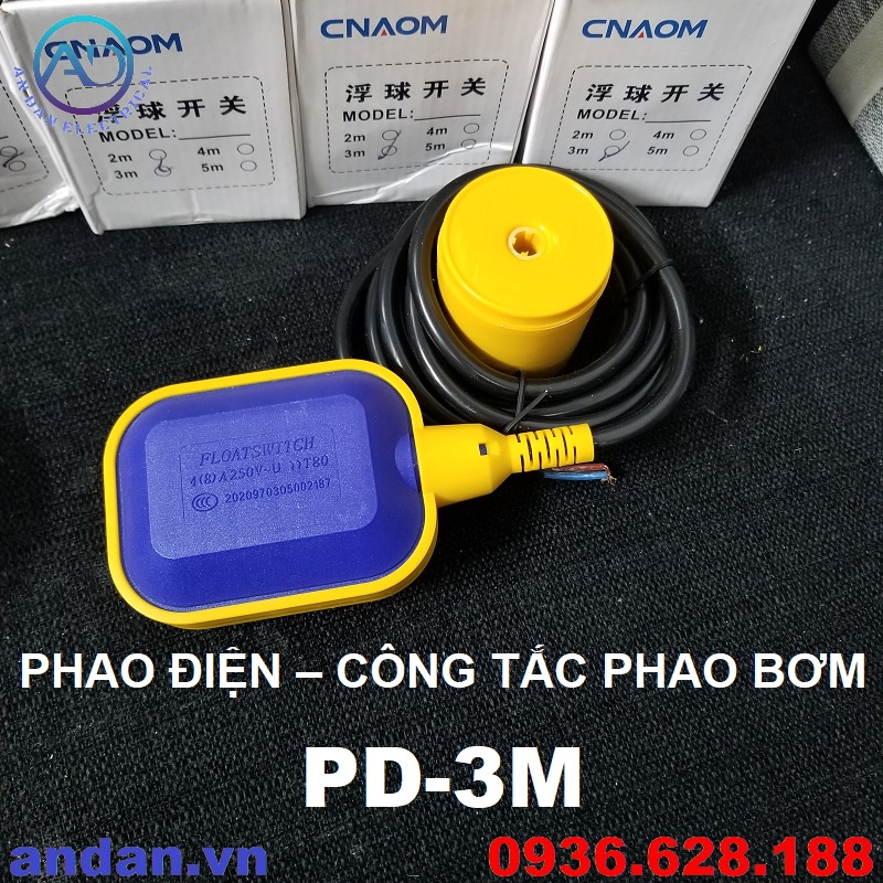 Phao Điện 3 mét, 5 mét - Công Tắc Phao Bơm Nước Chống Cạn Chống Tràn 3M 5M