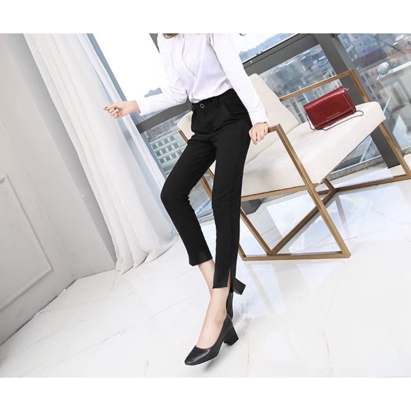 GIÀY CÔNG SỞ-TIẾP VIÊN HÀNG KHÔNG-GÓT CAO 5p DA ÊM MỀM NHƯ BÚN ở